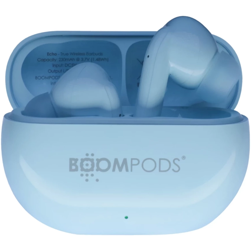 BOOMPODS echobuds bezdrôtové slúchadlá modré