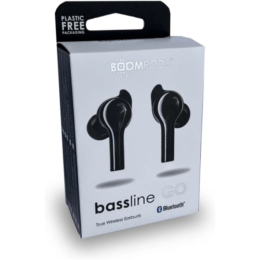 BOOMPODS bassline GO bezdrôtové slúchadlá čierne