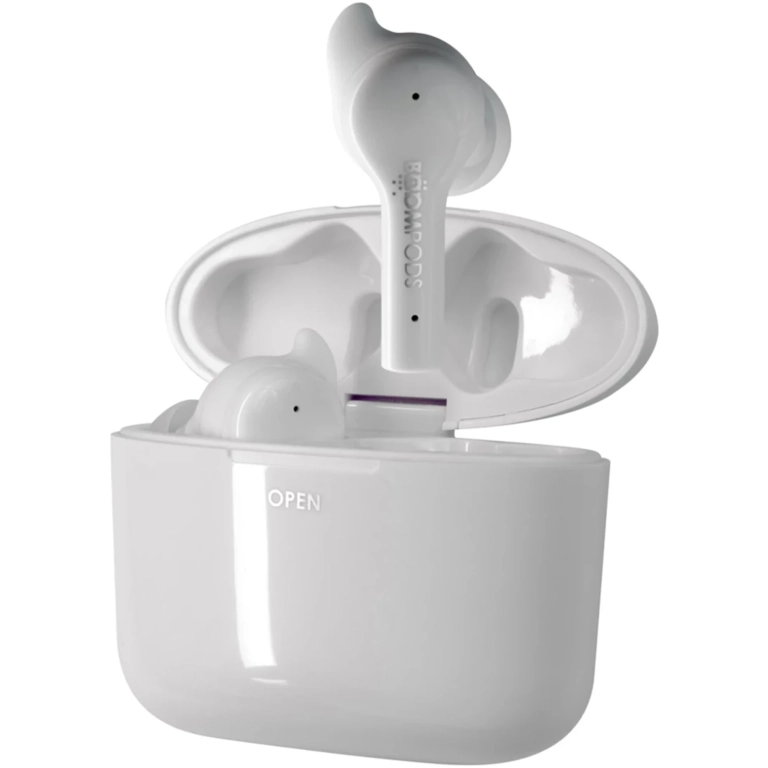 BOOMPODS bassline GO bezdrôtové slúchadlá biele