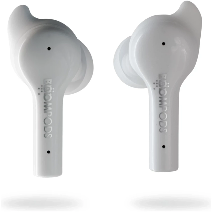 BOOMPODS bassline GO bezdrôtové slúchadlá biele