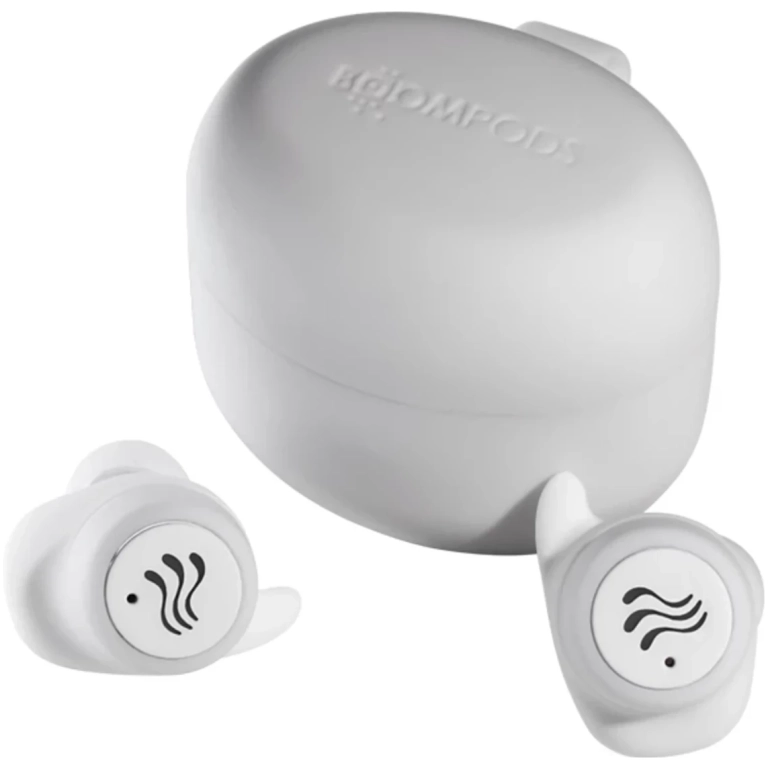 BOOMPODS Soundwave bezdrôtové slúchadlá biele