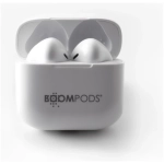 BOOMPODS bassline COMPACT bezdrôtové slúchadlá biele