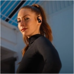 BOOMPODS sportpods OCEAN bezdrôtové slúchadlá čierne