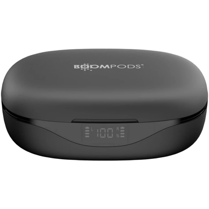 BOOMPODS sportpods OCEAN bezdrôtové slúchadlá čierne
