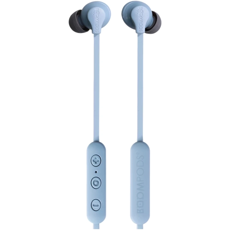 BOOMPODS sportline bezdrôtové slúchadlá ľadová modrá