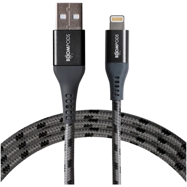 BOOMPODS Tide lightning kábel graphite