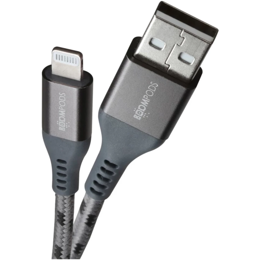 BOOMPODS Tide lightning kábel graphite