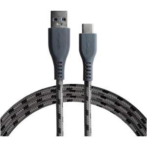BOOMPODS Tide USB-A/C kábel graphite
