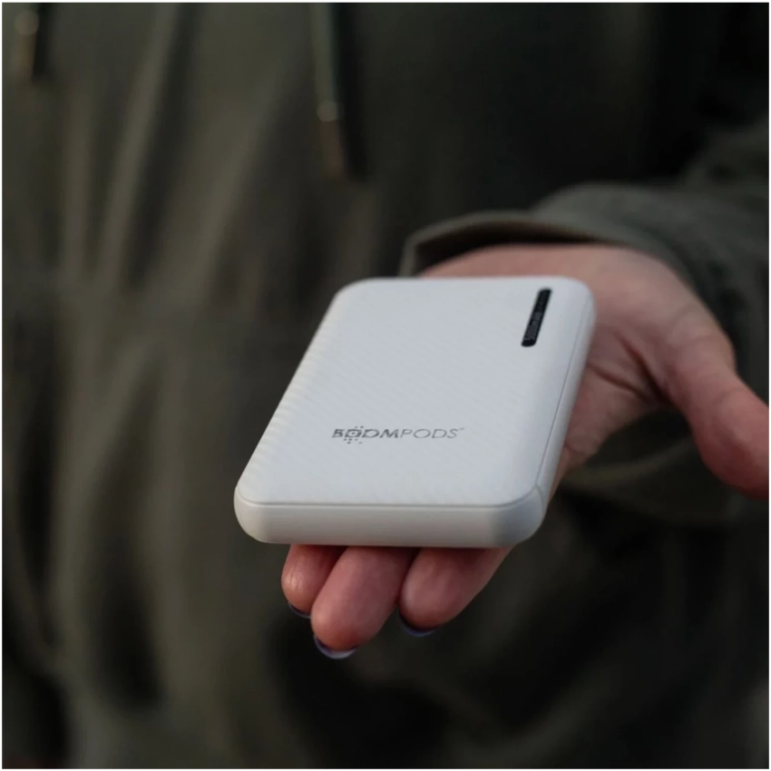 Power banka BOOMPODS Obi 5000mAh biela