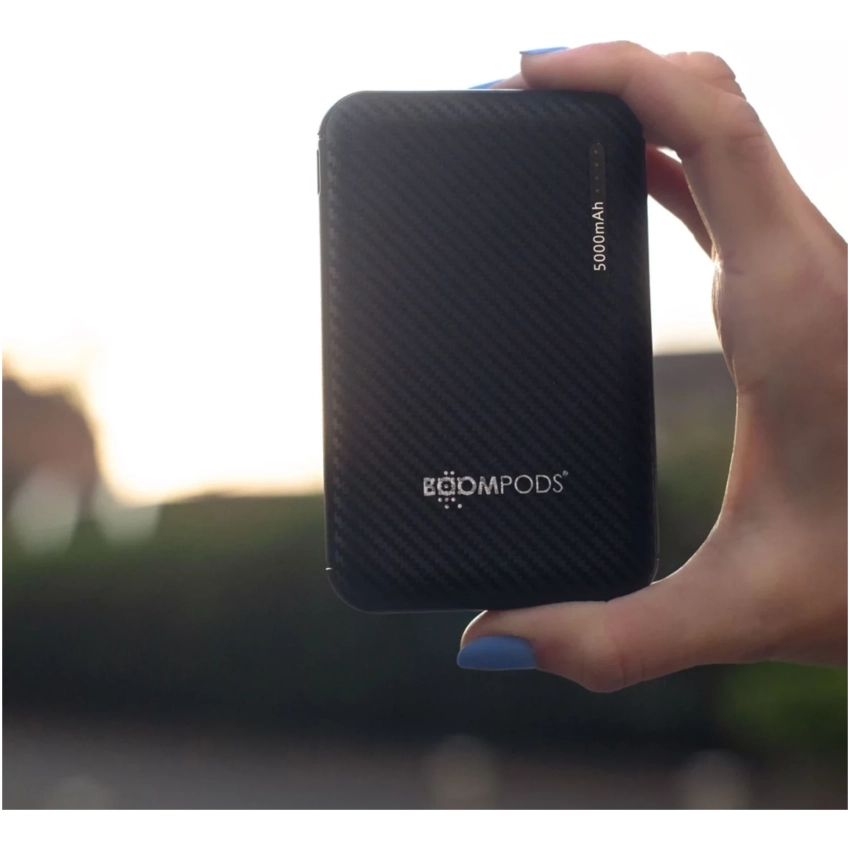 Power banka BOOMPODS Obi 5000mAh čierna