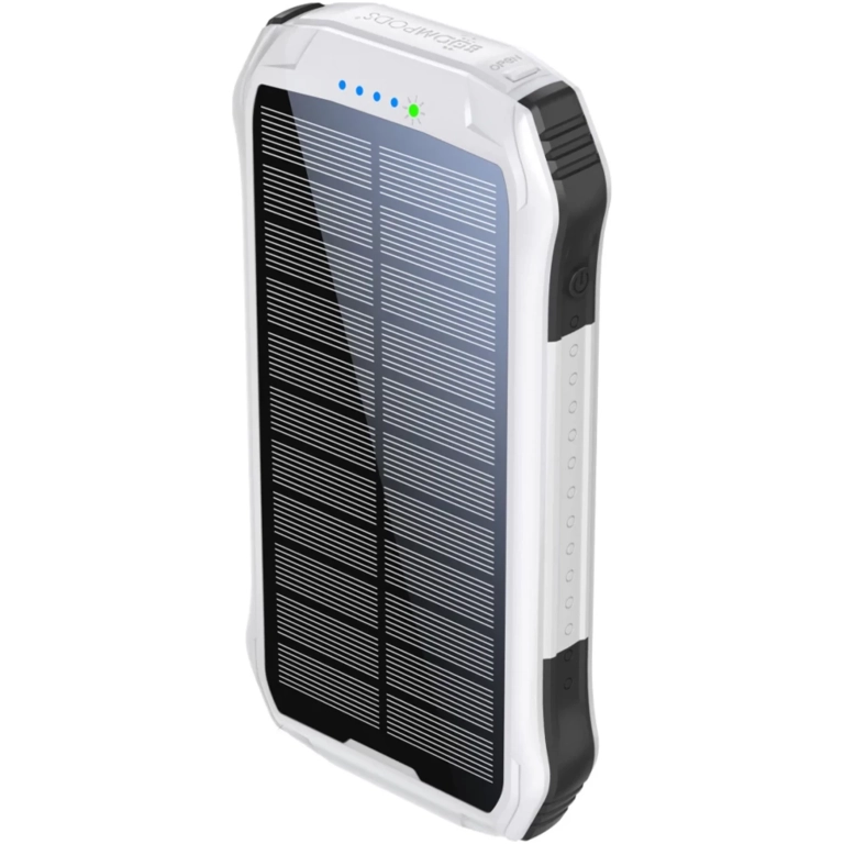 Power banka BOOMPODS Neutron SOLAR 10000mAh biela