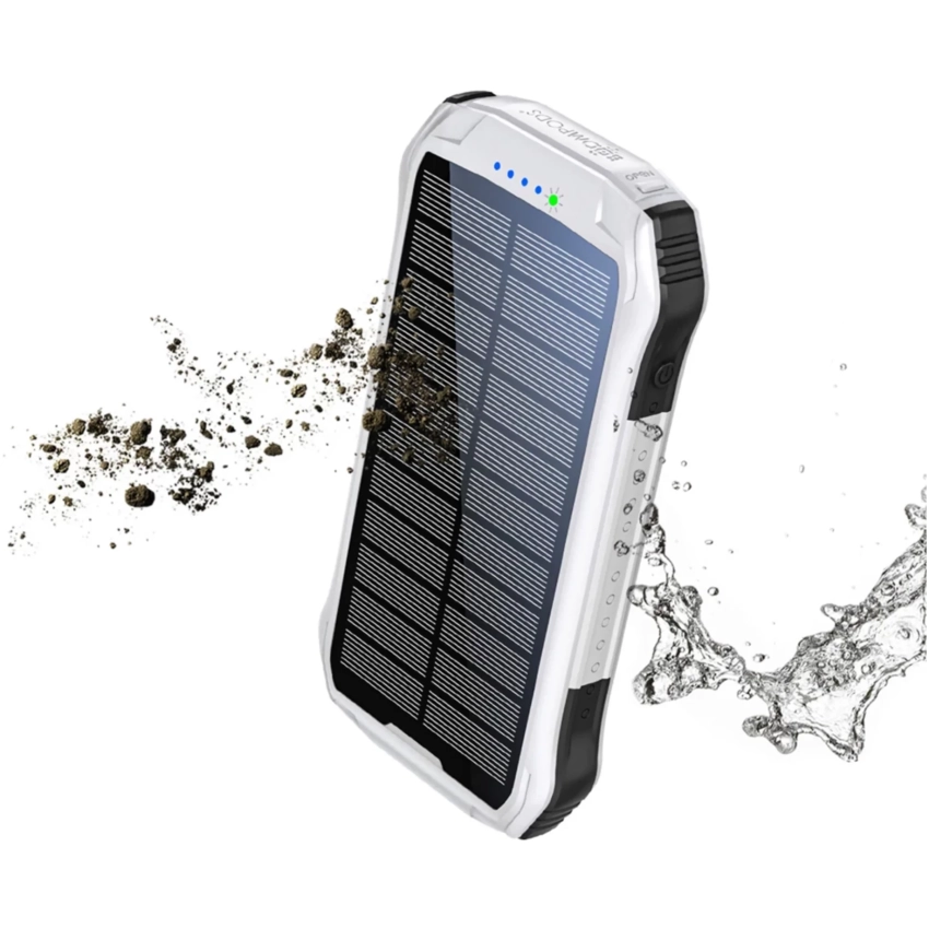 Power banka BOOMPODS Neutron SOLAR 10000mAh čierna
