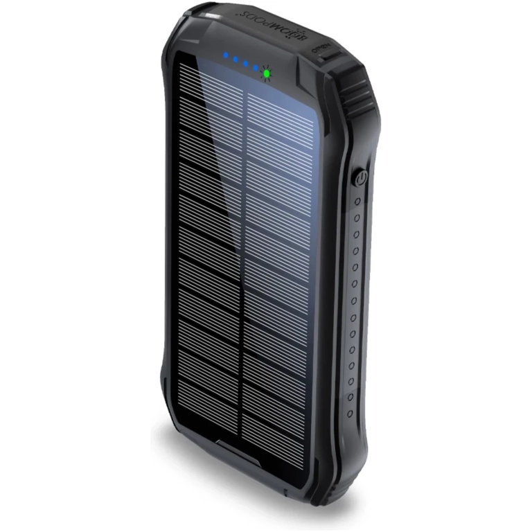 Power banka BOOMPODS Neutron SOLAR 10000mAh čierna