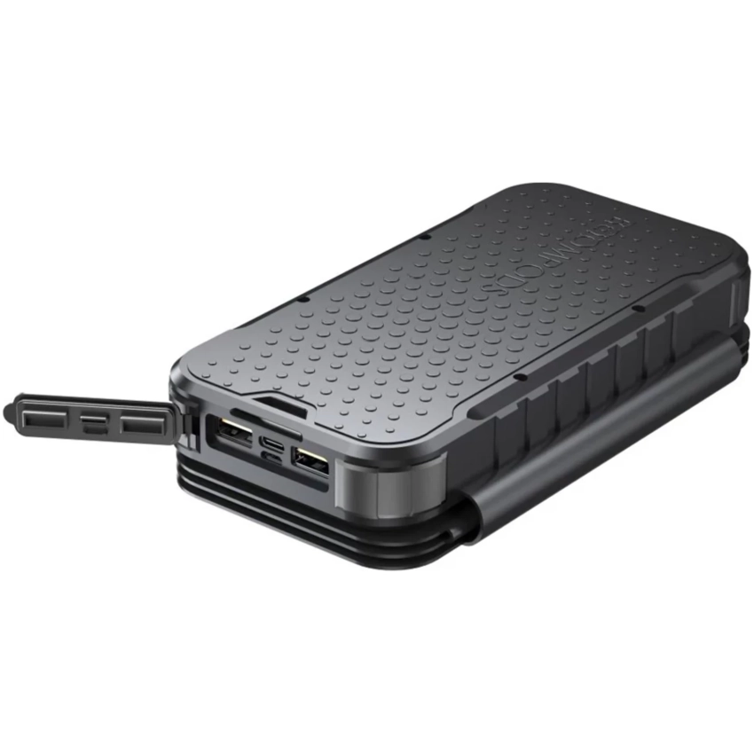 Power banka BOOMPODS Neutron FOLD SOLAR 16000mAh čierna