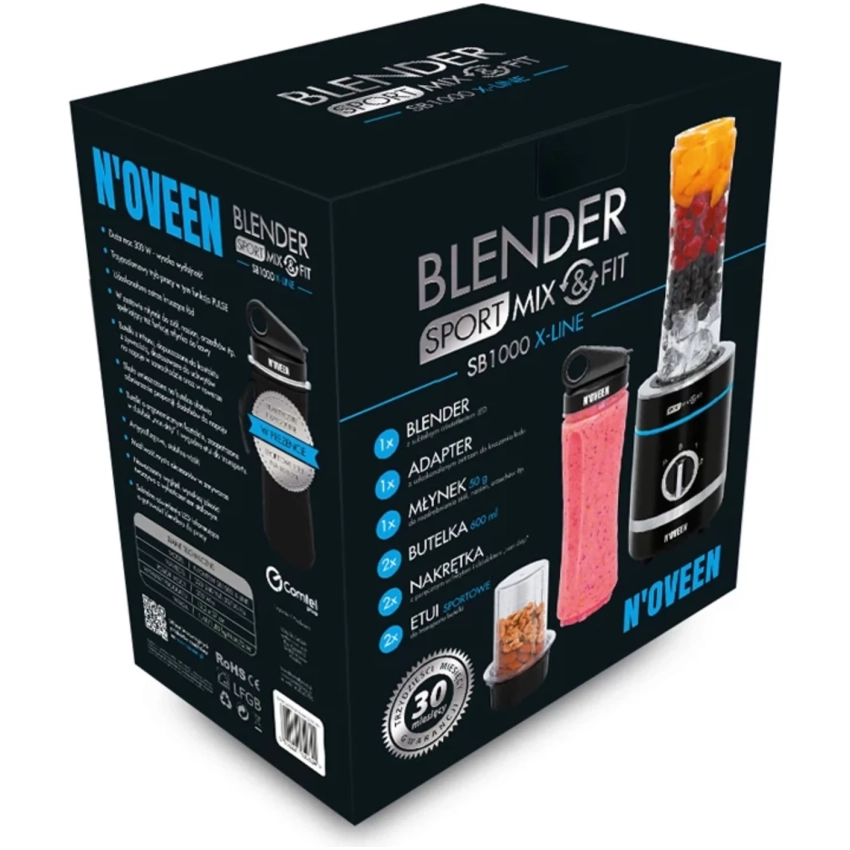 NOVEEN Sport Mix & Fit SB1000 Xline smoothie mixér