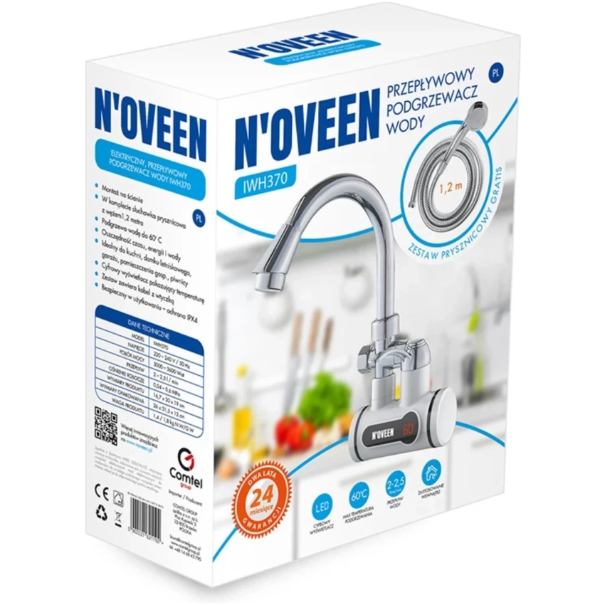 NOVEEN IWH370 prietokový ohrievač vody