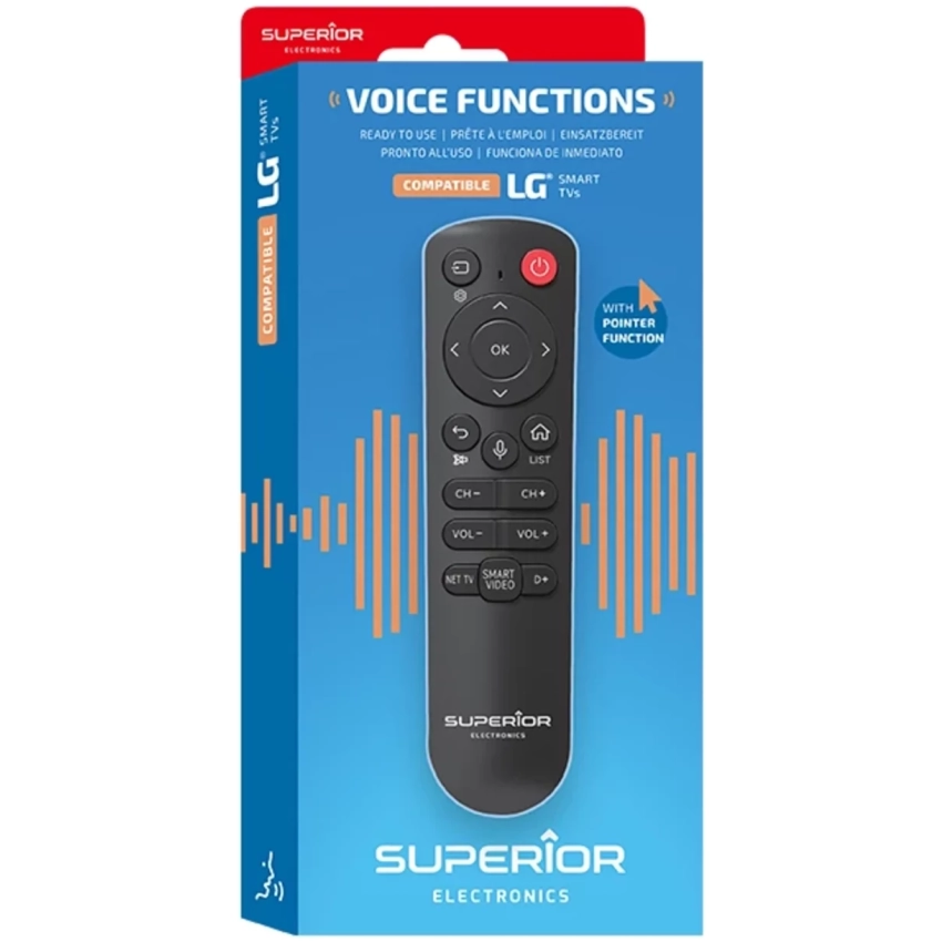 Superior diaľkové ovládanie pre LG s magic remote