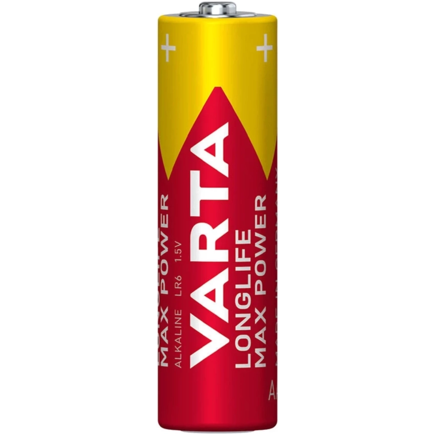 VARTA MAX POWER alkalické batérie 4 ks AA