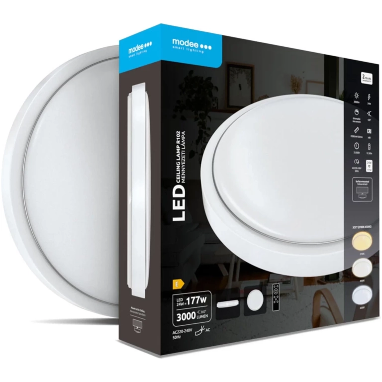 Modee LED stropné svietidlo 24W + diaľkové ovládanie 3000 lumenov