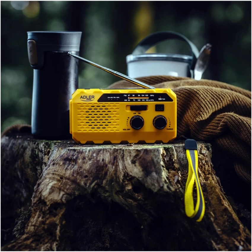 Adler AD 1197 rádio s nabíjaním