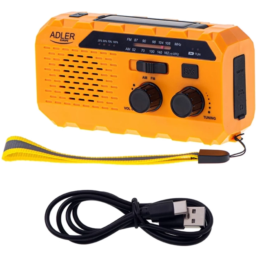Adler AD 1197 rádio s nabíjaním
