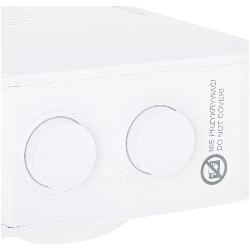 Adler AD 7725 teplovzdušný ventilátor biely