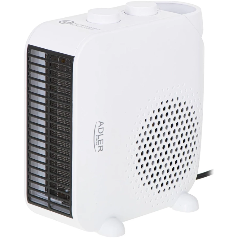 Adler AD 7725 teplovzdušný ventilátor biely