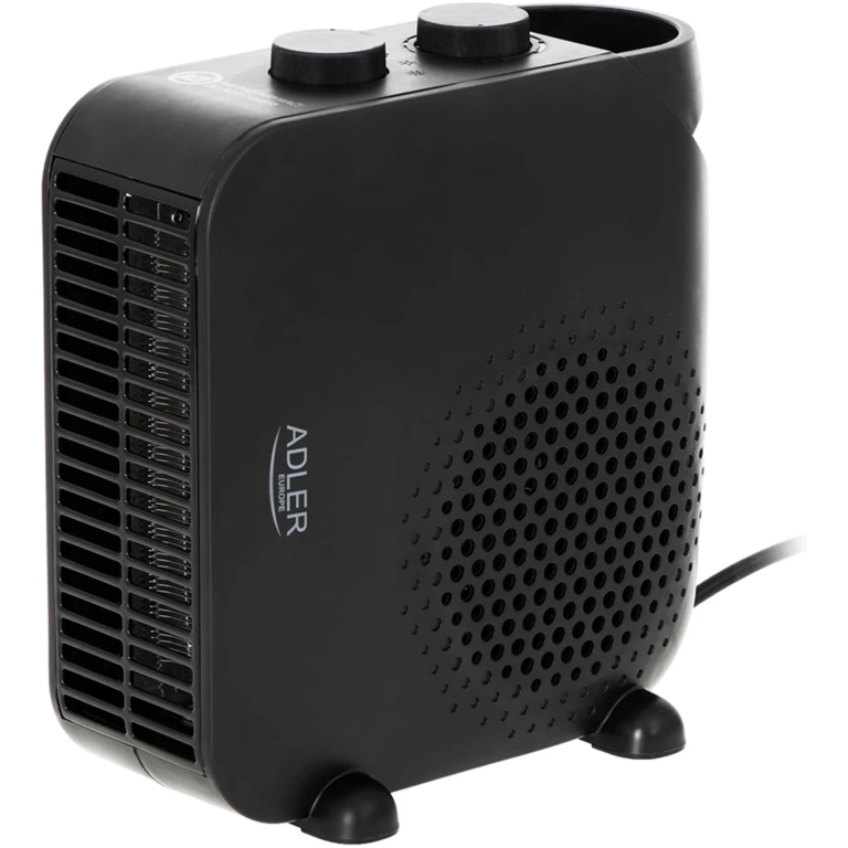 Adler AD 7725 teplovzdušný ventilátor čierny