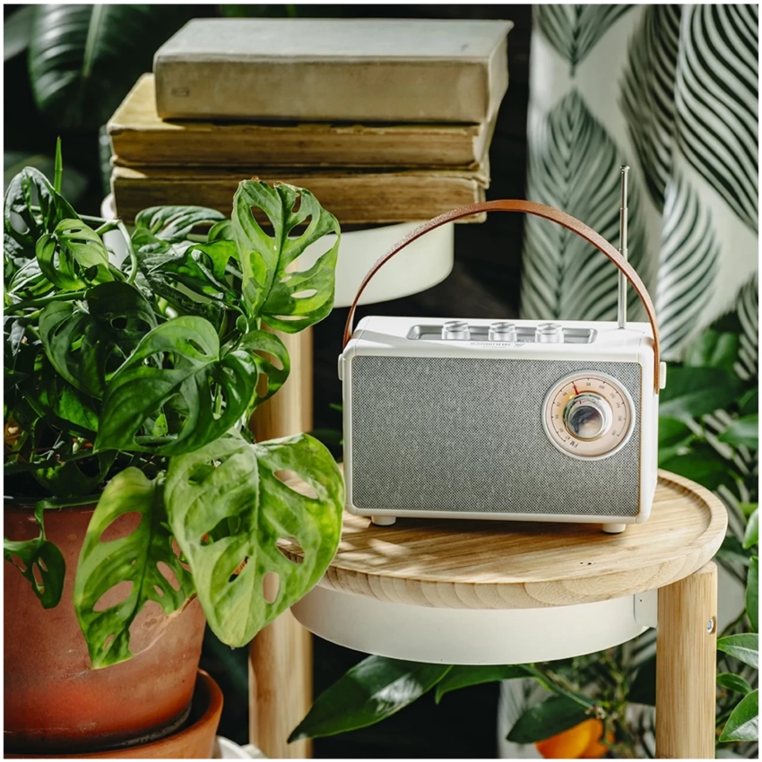 Camry CR 1902 bluetooth rádio biele