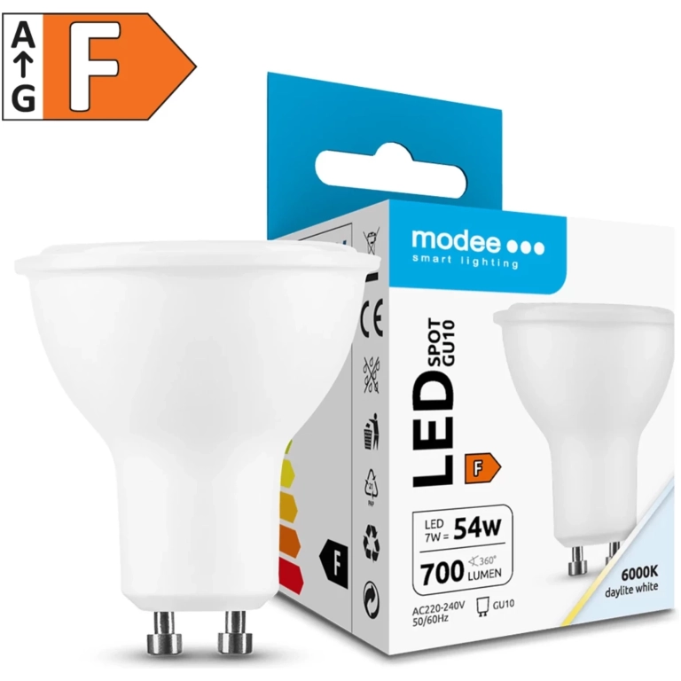 Modee Lighting LED žiarovka GU10 7W 6000K