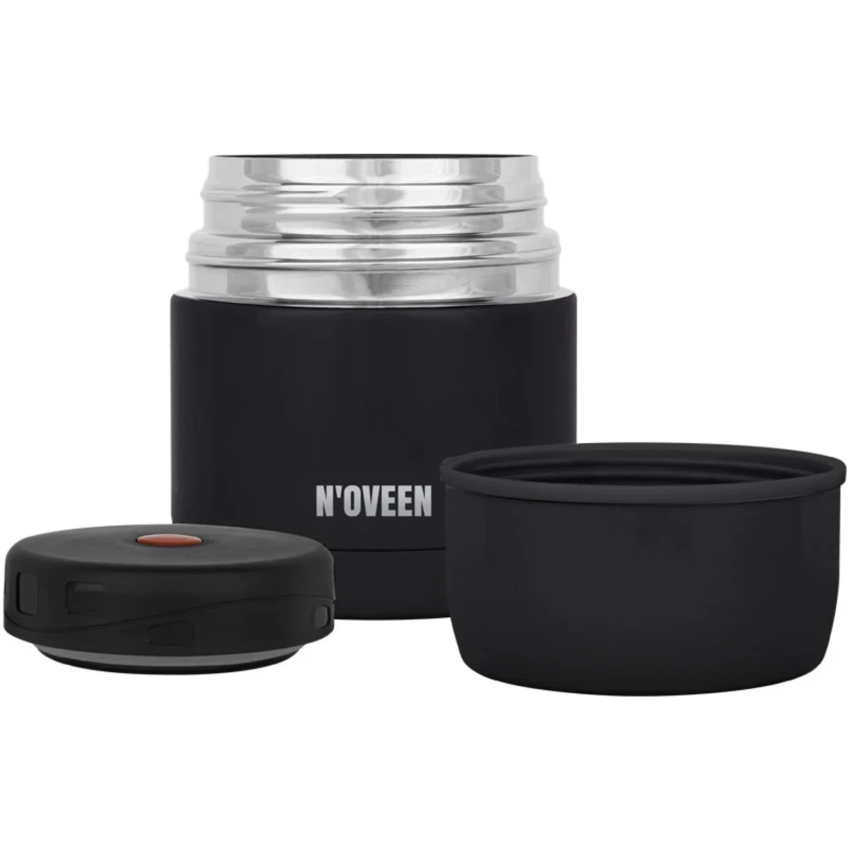 NOVEEN TB935 termoska na obedy 470ml čierna