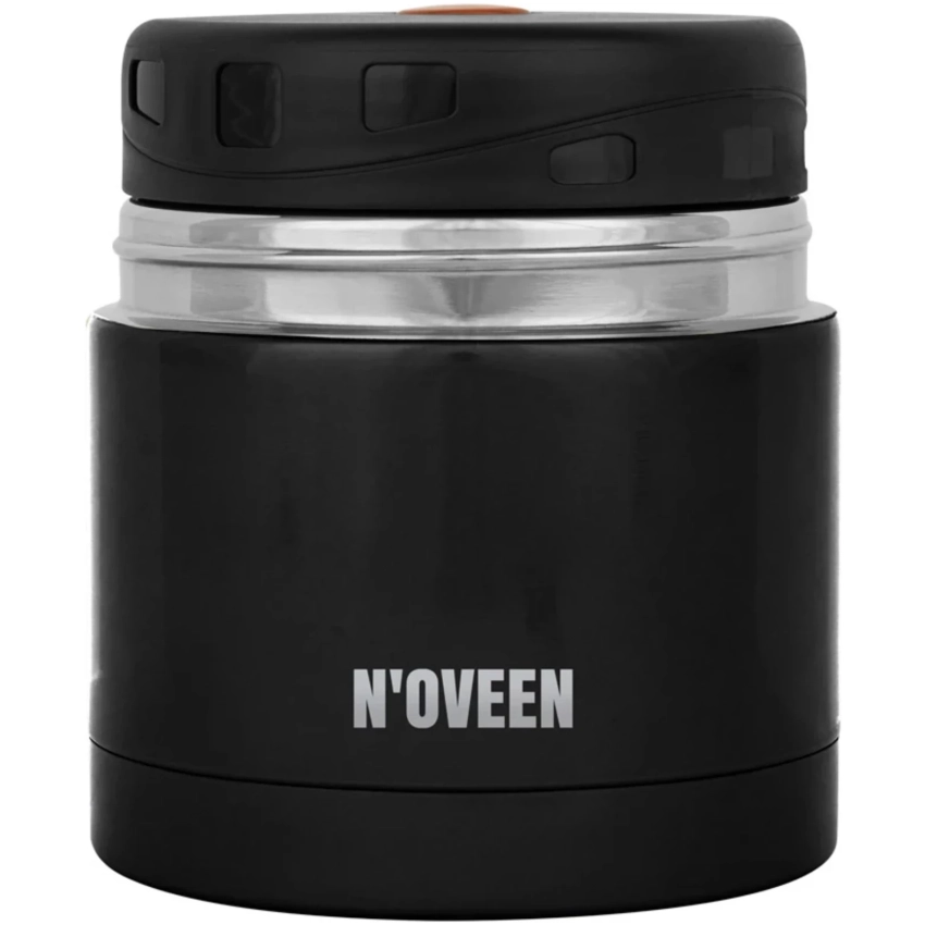 NOVEEN TB935 termoska na obedy 470ml čierna