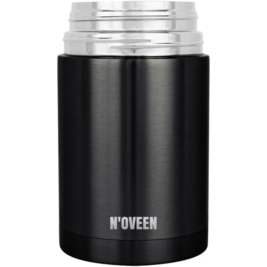 NOVEEN TB955 termoska na obedy 800ml čierna