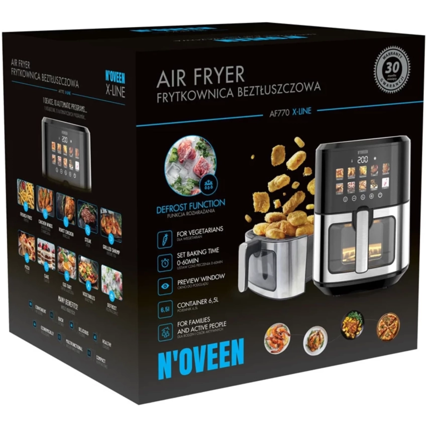 NOVEEN AF770 X-Line teplovzdušná fritéza