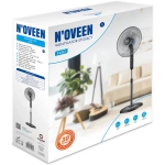 NOVEEN F450 stojanový ventilátor 45W čierny