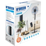 NOVEEN F455 stojanový ventilátor 55W čierny