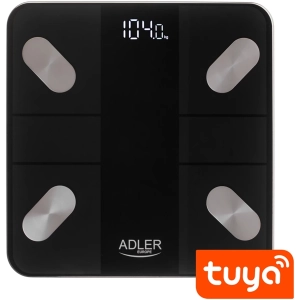 Adler AD 8186 smart osobná váha čierna