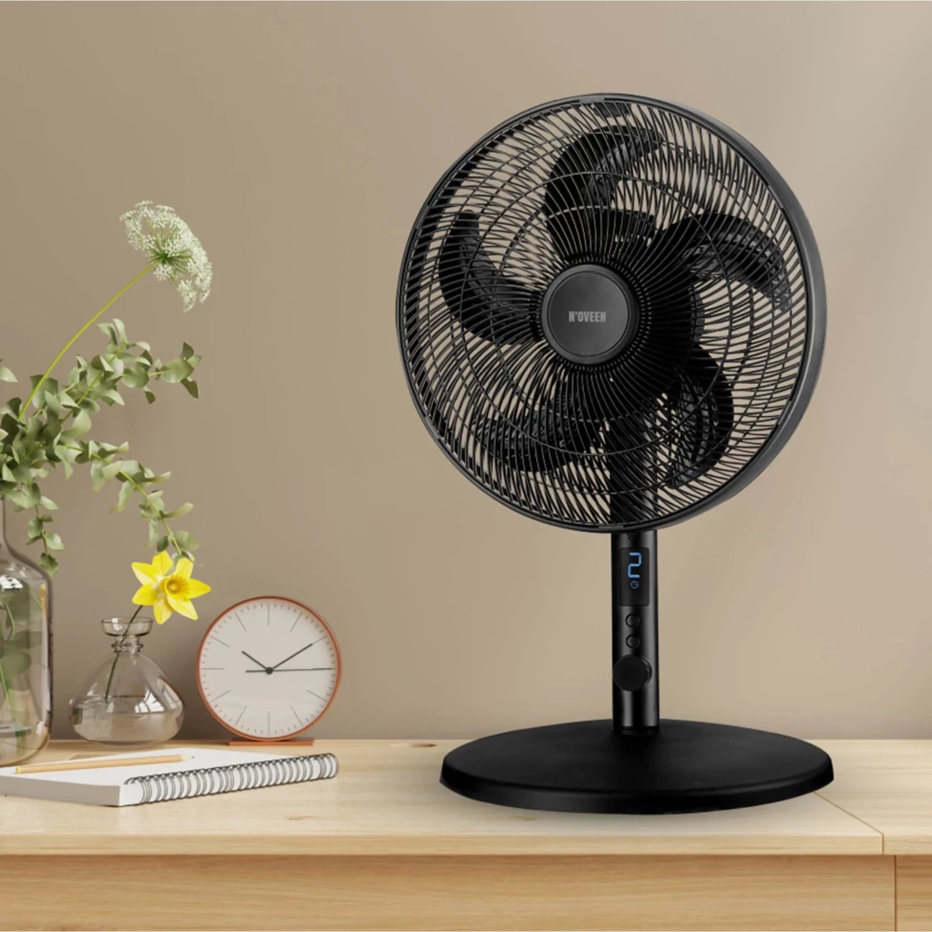 NOVEEN F535 stojanový ventilátor 2v1 čierny NOVEEN F535 stojanový ventilátor 2v1 čierny