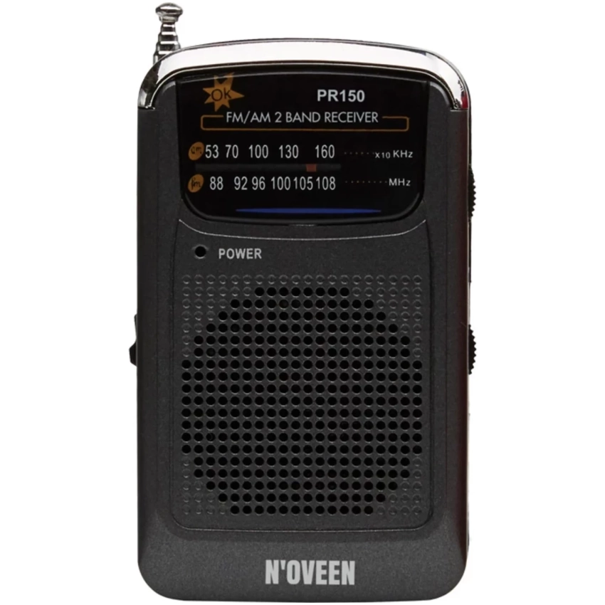 Noveen PR150 čierne prenosné rádio
