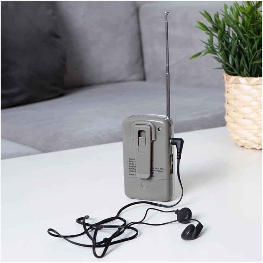 Noveen PR151 strieborné prenosné rádio