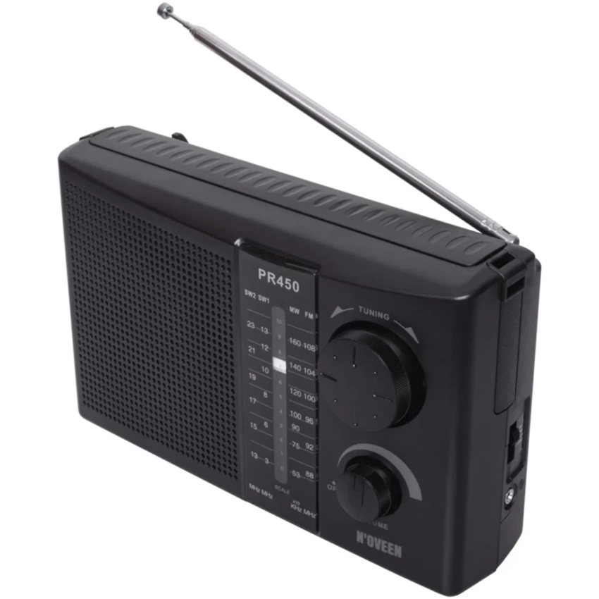 Noveen PR450 čierne prenosné rádio