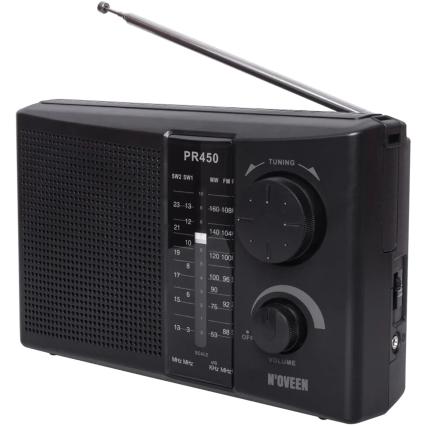 Noveen PR450 čierne prenosné rádio