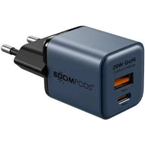 BOOMPODS GaN PD3.0 20W nabíjačka čierna
