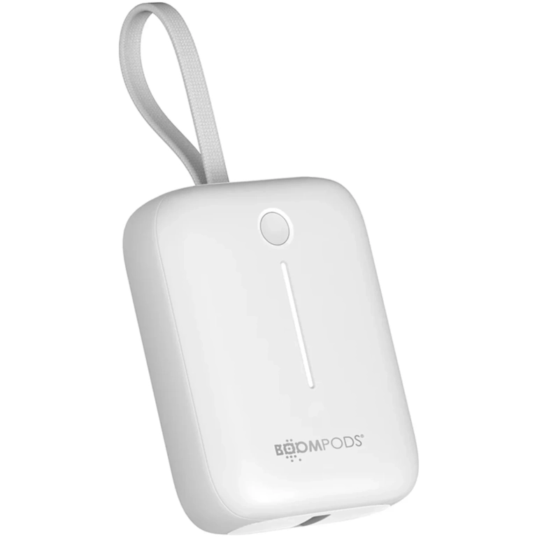 Power banka BOOMPODS Loop 10000mAh biela