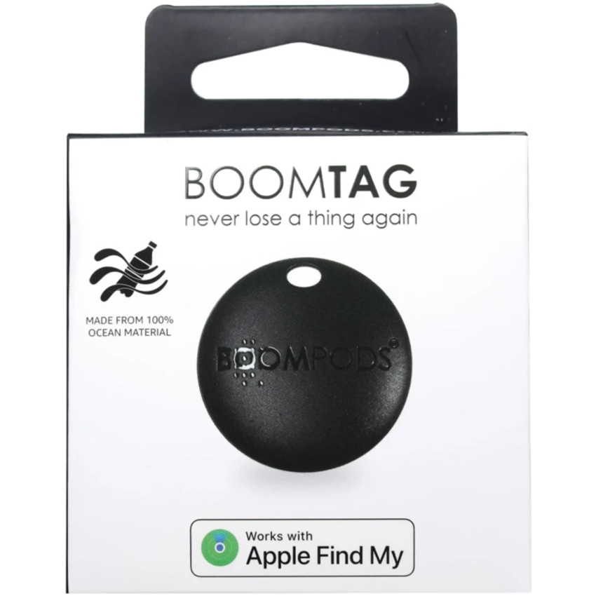 BOOMPODS BOOMTAG lokátor čierny