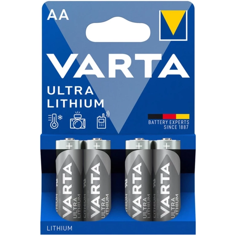 VARTA PROFESSIONAL lítiové batérie 4ks AA