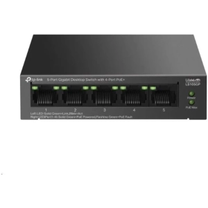 TP-Link LS105GP 5-portový switch 1Gbps POE