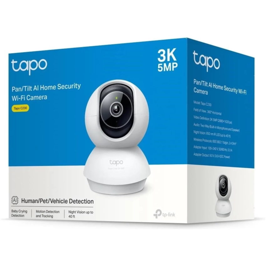 TP-Link Tapo C230 indoor kameera 5MP