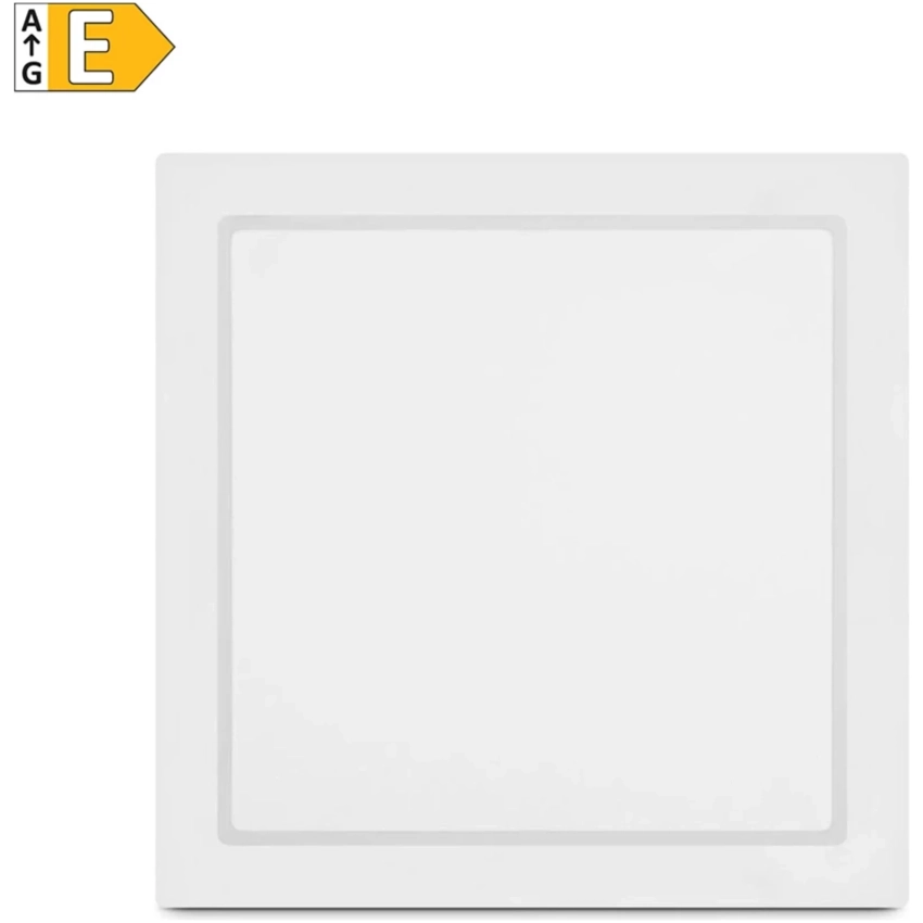 Modee LED stropný panel štvorec 24W 4000K biely 2640 lumenov 4ks