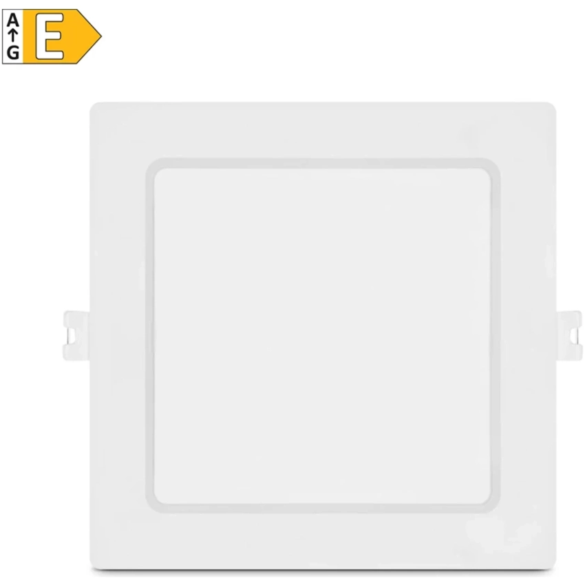 Modee LED stropný panel štvorec 12W 4000K biely 1320 lumenov 4ks